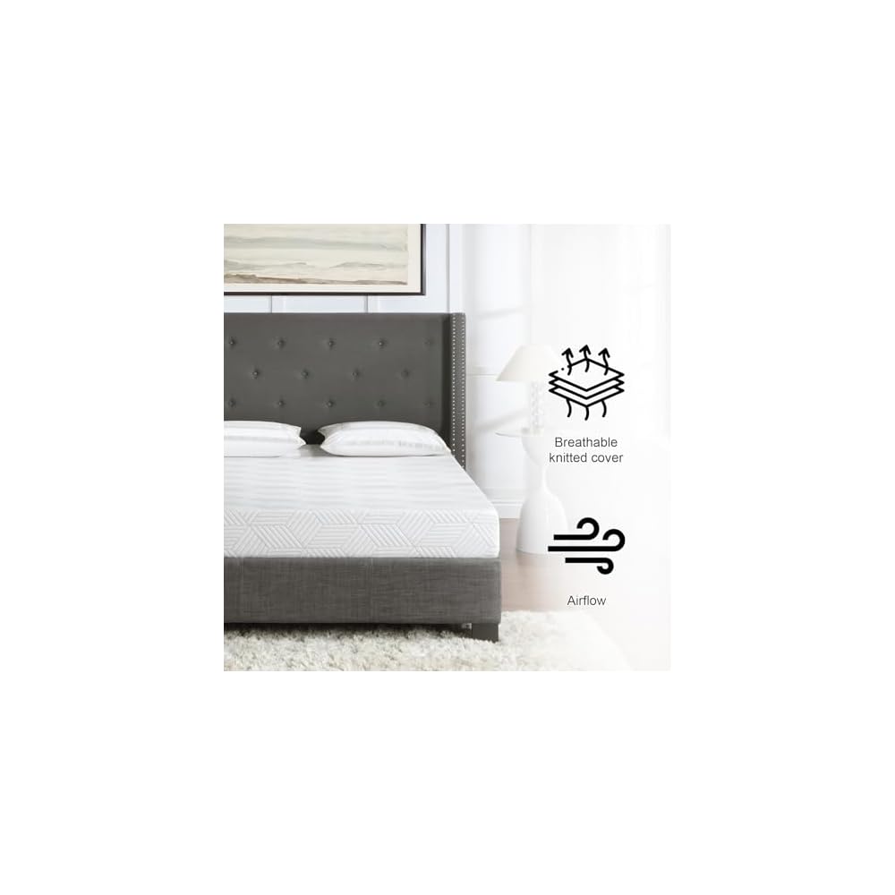 Twin Mattress in a Small Box with Medium-Firm Memory Foam